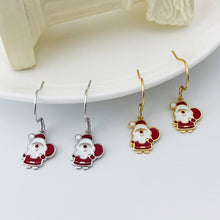 Load image into Gallery viewer, 925 Sterling Silver SANTA CLAUS Earring
