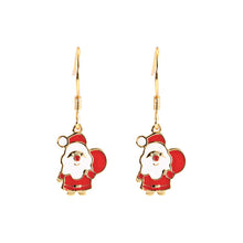 Load image into Gallery viewer, 925 Sterling Silver SANTA CLAUS Earring
