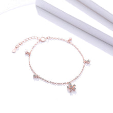 Load image into Gallery viewer, 925 Sterling Silver SNOWFLAKE Bracelet
