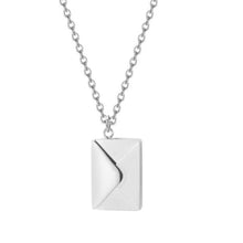 Load image into Gallery viewer, T&amp;B Envelope Necklace with Message
