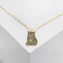 Load image into Gallery viewer, Custom 925 Sterling Silver PET BODY PORTRAIT  Necklace
