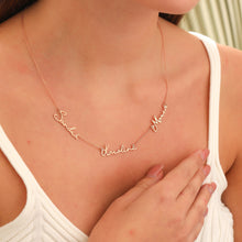 Load image into Gallery viewer, T&amp;B Name Necklace
