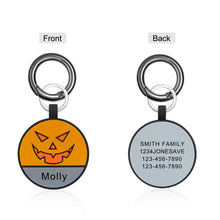 Carica l&#39;immagine nel visualizzatore di Gallery, HALLOWEEN🎃 ​​Personalizzato Gel di silice DOG TAG
