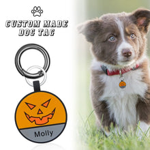 Carica l&#39;immagine nel visualizzatore di Gallery, HALLOWEEN🎃 ​​Personalizzato Gel di silice DOG TAG
