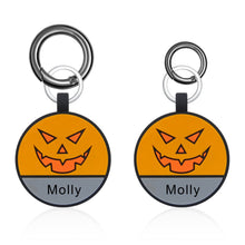 Carica l&#39;immagine nel visualizzatore di Gallery, HALLOWEEN🎃 ​​Personalizzato Gel di silice DOG TAG
