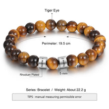 Load image into Gallery viewer, Custom TIGER&#39;S EYE Bracelet
