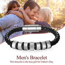 Load image into Gallery viewer, Custom FAMILY KING TITANIUM W/Gold Plated Bracelet
