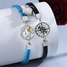 Load image into Gallery viewer, Custom HYPOALLERGENIC &amp; STAINLESS STEEL MAGNETITE COUPLE (2) Bracelet
