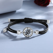 Load image into Gallery viewer, Custom HYPOALLERGENIC &amp; STAINLESS STEEL MAGNETITE COUPLE (2) Bracelet
