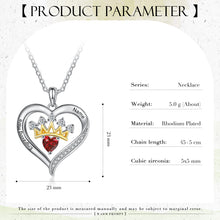 Load image into Gallery viewer, Custom VITTORIA QUEEN HEART Necklace
