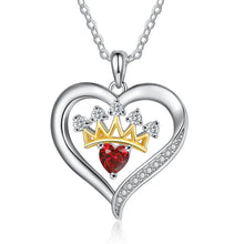 Load image into Gallery viewer, Custom VITTORIA QUEEN HEART Necklace
