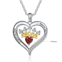 Load image into Gallery viewer, Custom VITTORIA QUEEN HEART Necklace
