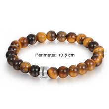 Load image into Gallery viewer, Custom TIGER&#39;S EYE Bracelet
