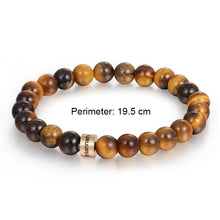 Load image into Gallery viewer, Custom TIGER&#39;S EYE Bracelet
