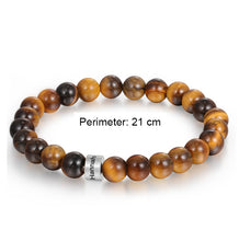 Load image into Gallery viewer, Custom TIGER&#39;S EYE Bracelet
