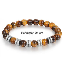 Load image into Gallery viewer, Custom TIGER&#39;S EYE Bracelet
