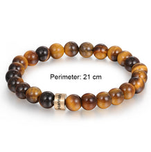 Load image into Gallery viewer, Custom TIGER&#39;S EYE Bracelet
