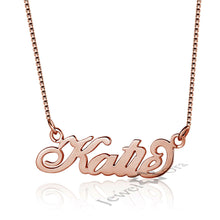 Load image into Gallery viewer, 925 Sterling Silver NAME Necklace
