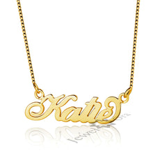 Load image into Gallery viewer, 925 Sterling Silver NAME Necklace
