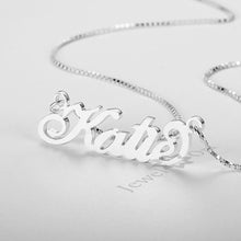 Carica l&#39;immagine nel visualizzatore di Gallery, Collana NOME in argento sterling 925
