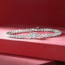 Carica l&#39;immagine nel visualizzatore di Gallery, Bracciale in Argento Sterling 925 MOISSANITE 1 CARATO
