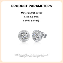 Load image into Gallery viewer, 925 Sterling Silver MOISSANITE FIRENZE Earrings
