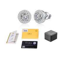 Load image into Gallery viewer, 925 Sterling Silver MOISSANITE FIRENZE Earrings
