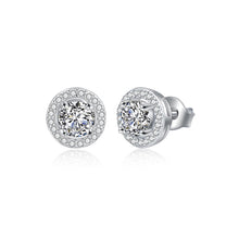 Load image into Gallery viewer, 925 Sterling Silver MOISSANITE FIRENZE Earrings
