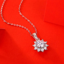 Carica l&#39;immagine nel visualizzatore di Gallery, Collana in moissanite in argento sterling 925
