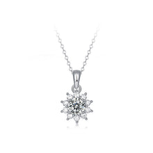 Carica l&#39;immagine nel visualizzatore di Gallery, Collana in moissanite in argento sterling 925
