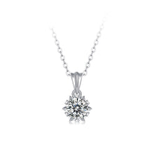 Carica l&#39;immagine nel visualizzatore di Gallery, Collana in moissanite in argento sterling 925
