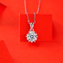 Carica l&#39;immagine nel visualizzatore di Gallery, Collana in moissanite in argento sterling 925
