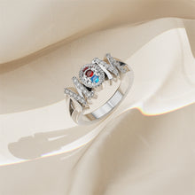 Load image into Gallery viewer, Custom 925 Sterling Silver FASHION MOM  Ring
