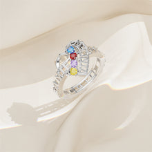 Carica l&#39;immagine nel visualizzatore di Gallery, Anello FALL IN LOVE personalizzato in argento sterling 925
