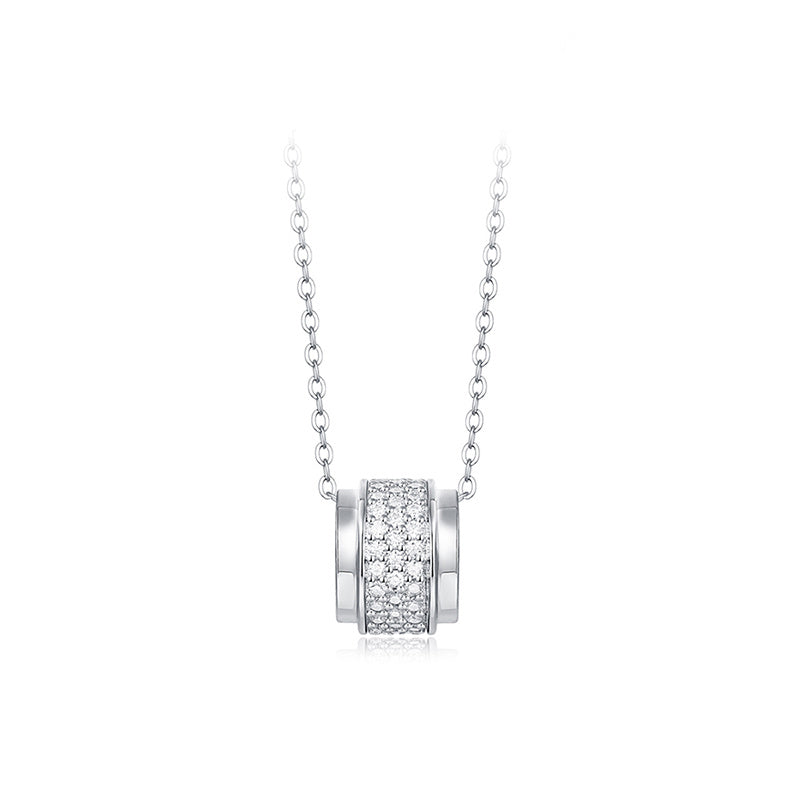 925 Sterling Silver Moissanite MONZA Necklace