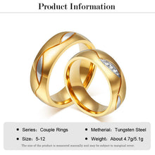 Load image into Gallery viewer, Titanium AFRODITE COUPLE Ring
