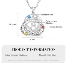 Carica l&#39;immagine nel visualizzatore di Gallery, Collana personalizzata RAFFAELLO in argento sterling 925
