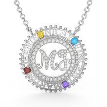 Load image into Gallery viewer, Custom 925 Sterling Silver VITTORIA QUEEN Necklace
