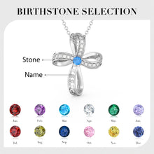 Load image into Gallery viewer, Custom 925 Sterling Silver CROSS Necklace
