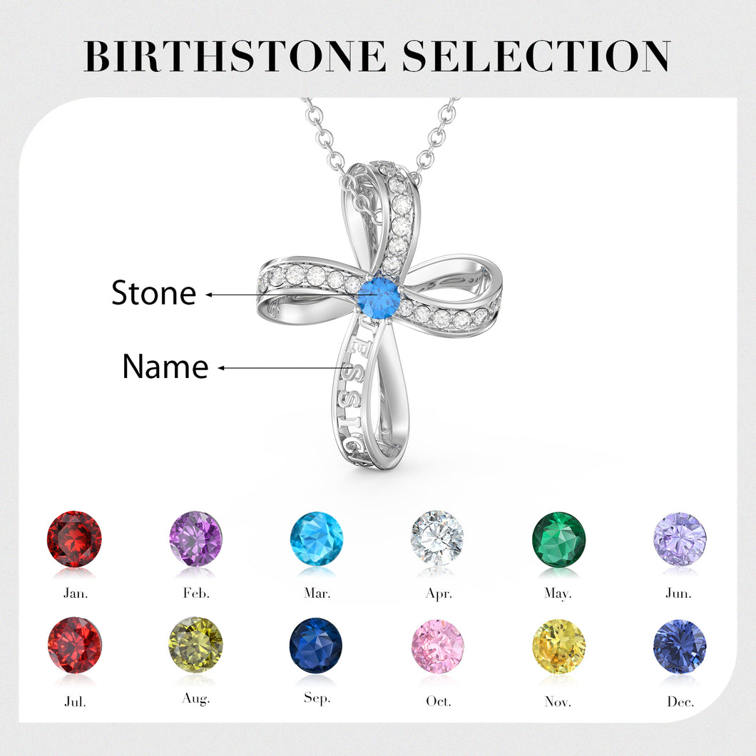 Collana CROCE personalizzata in argento sterling 925