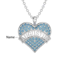 Carica l&#39;immagine nel visualizzatore di Gallery, Collana DOLCE VITA personalizzata in argento sterling 925
