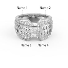 Load image into Gallery viewer, Custom 925 Sterling Silver MILANO Ring
