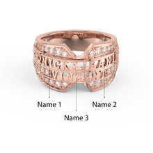 Load image into Gallery viewer, Custom 925 Sterling Silver MILANO Ring
