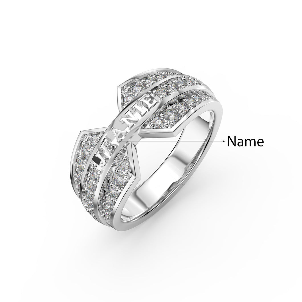 Custom 925 Sterling Silver MILANO Ring