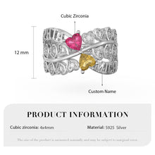 Carica l&#39;immagine nel visualizzatore di Gallery, Anello BERNINI personalizzato in argento sterling 925
