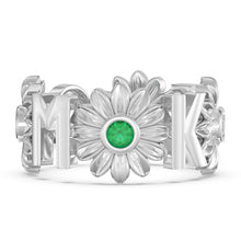 Load image into Gallery viewer, Custom 925 Sterling Silver FLOWER Ring
