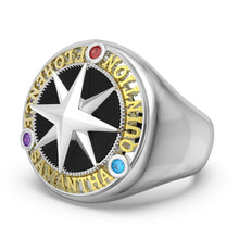 Load image into Gallery viewer, Custom 925 Sterling Silver GALILEO MEN Ring
