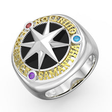 Load image into Gallery viewer, Custom 925 Sterling Silver GALILEO MEN Ring
