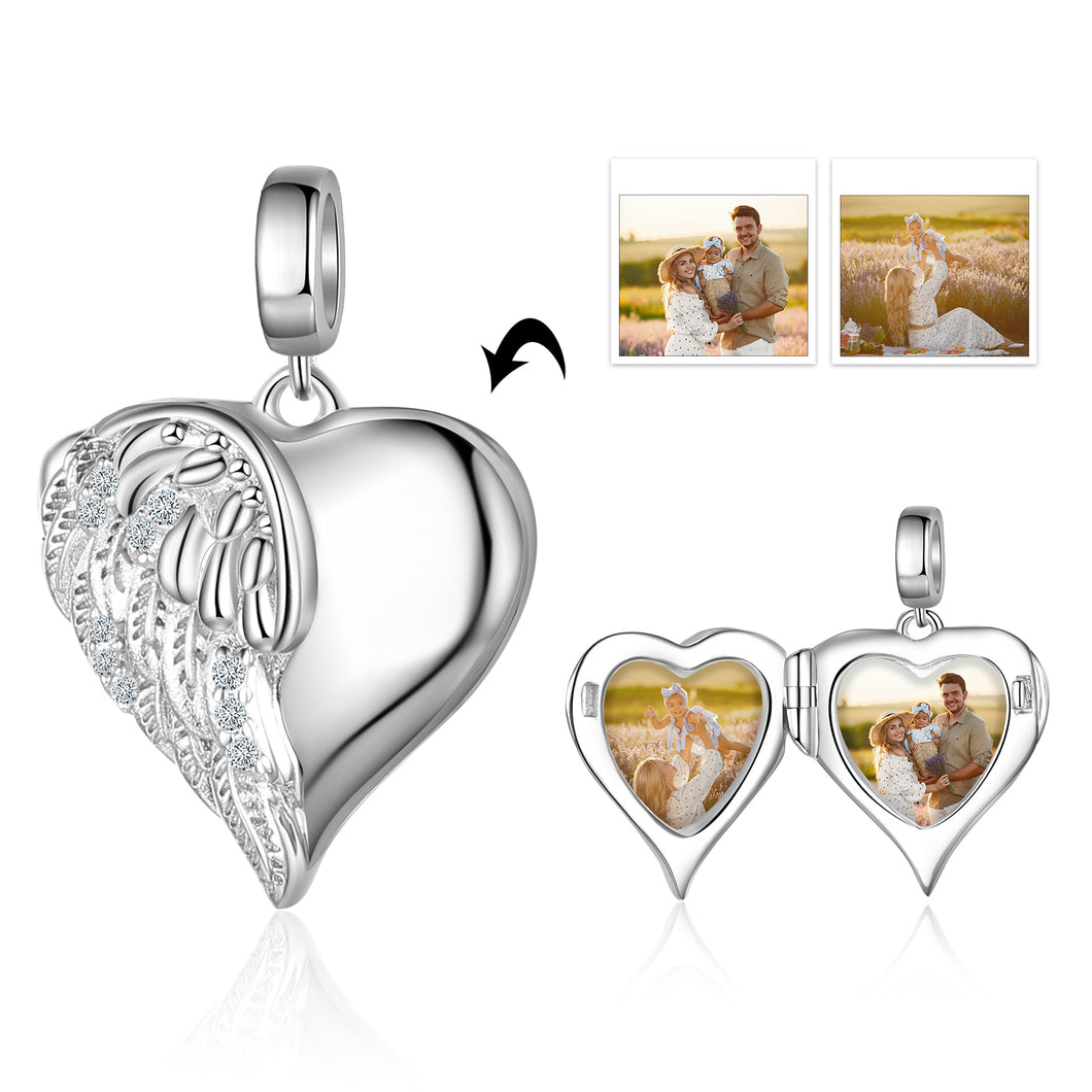 Charm CUORE MILANO personalizzato