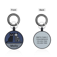 Carica l&#39;immagine nel visualizzatore di Gallery, HALLOWEEN🎃 ​​Personalizzato Gel di silice DOG TAG
